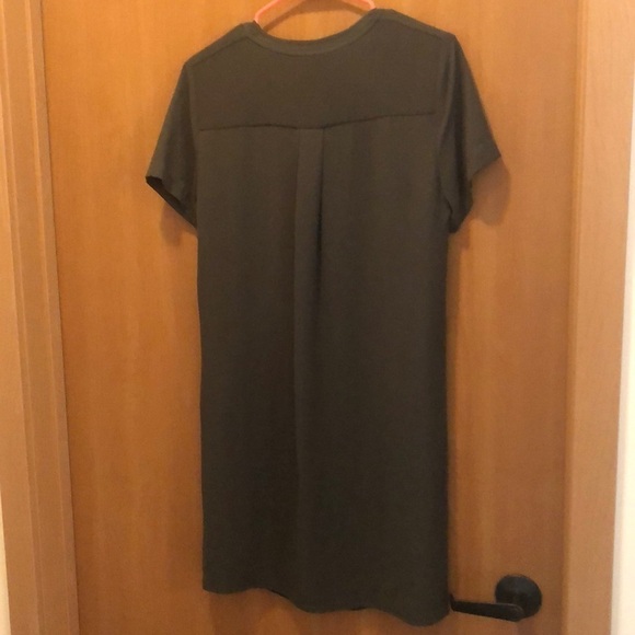 Michael Kors lace front hunter green dress - Picture 7 of 9